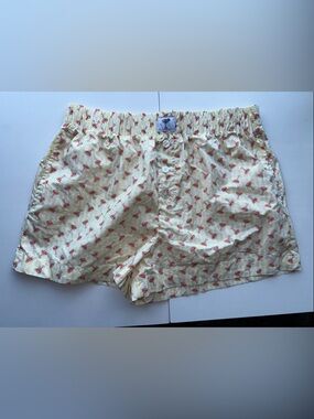 Margarita Fun Shorts Light Yellow Patterned Women’s Shorts